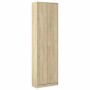 Armario de pasillo madera ingeniería roble Sonoma 55x25x189 cm de , Armarios roperos - Ref: Foro24-3324113, Precio: 105,38 €,...