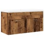 Mueble baño con lavabo integrado madera envejecida de , Muebles de baño - Ref: Foro24-3328585, Precio: 234,85 €, Descuento: %