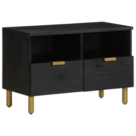Mueble de TV madera de ingeniería negro 70x33x46 cm de , Almacenamiento para CD y DVD - Ref: Foro24-4017649, Precio: 89,41 €,...