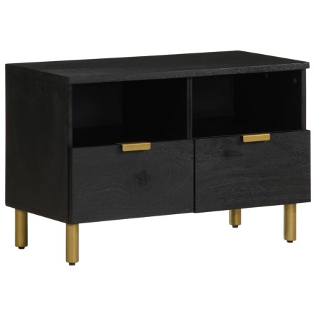 Mueble de TV madera de ingeniería negro 70x33x46 cm de , Almacenamiento para CD y DVD - Ref: Foro24-4017649, Precio: 89,41 €,...