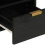 Mueble de TV madera de ingeniería negro 70x33x46 cm de , Almacenamiento para CD y DVD - Ref: Foro24-4017649, Precio: 89,41 €,...