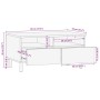 Mesa de centro madera de ingeniería negra 80x54x40 cm de , Mesas de centro - Ref: Foro24-4017661, Precio: 133,22 €, Descuento: %