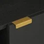 Mueble de TV madera de ingeniería negro 80x33x46 cm de , Almacenamiento para CD y DVD - Ref: Foro24-4017663, Precio: 81,13 €,...