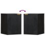 Mueble de baño colgante madera de ingeniería negro 38x33x48 cm de , Muebles de baño - Ref: Foro24-4017668, Precio: 79,82 €, D...