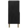 Aparador de madera de ingeniería negro 80x33x75 cm de , Almacenamiento para CD y DVD - Ref: Foro24-4017675, Precio: 105,94 €,...