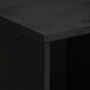 Aparador de madera de ingeniería negro 80x33x75 cm de , Almacenamiento para CD y DVD - Ref: Foro24-4017675, Precio: 105,94 €,...