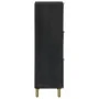 Aparador alto de madera de ingeniería negro 40x33x110 cm de , Almacenamiento para CD y DVD - Ref: Foro24-4017677, Precio: 108...