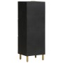 Aparador alto de madera de ingeniería negro 40x33x110 cm de , Almacenamiento para CD y DVD - Ref: Foro24-4017677, Precio: 110...
