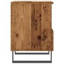 Mesita de noche madera ingeniería madera envejecida 40x35x50 cm de , Mesitas de noche - Ref: Foro24-857376, Precio: 55,30 €, ...