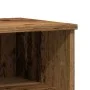 Mesita de noche madera ingeniería madera envejecida 40x35x50 cm de , Mesitas de noche - Ref: Foro24-857376, Precio: 54,40 €, ...