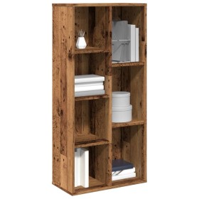 Estantería madera envejecida 50x25x104 cm de , Librerías y estanterías - Ref: Foro24-855964, Precio: 67,22 €, Descuento: %