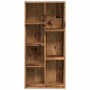 Estantería madera envejecida 50x25x104 cm de , Librerías y estanterías - Ref: Foro24-855964, Precio: 67,22 €, Descuento: %