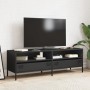 Mueble para TV acero laminado en frío negro 135x39x43,5 cm de , Muebles TV - Ref: Foro24-851334, Precio: 127,98 €, Descuento: %