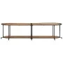 Mueble de TV madera maciza de acacia 160x42x40 cm by , CD and DVD storage - Ref: Foro24-4013492, Price: 114,83 €, Discount: %
