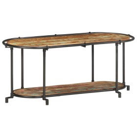 Mueble de TV madera maciza reciclada 100x42x40 cm de , Almacenamiento para CD y DVD - Ref: Foro24-4013490, Precio: 68,51 €, D...