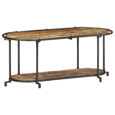 Mueble de TV madera maciza reciclada 100x42x40 cm de , Almacenamiento para CD y DVD - Ref: Foro24-4013490, Precio: 79,93 €, D...