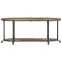 Mueble de TV madera maciza reciclada 100x42x40 cm de , Almacenamiento para CD y DVD - Ref: Foro24-4013490, Precio: 68,51 €, D...