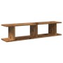 Estantes pared 2 uds madera ingeniería envejecida 90x18x20 cm de , Estantes y estanterías - Ref: Foro24-856600, Precio: 37,64...