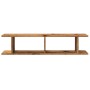 Estantes pared 2 uds madera ingeniería envejecida 90x18x20 cm de , Estantes y estanterías - Ref: Foro24-856600, Precio: 37,64...