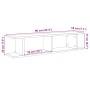 Estantes pared 2 uds madera ingeniería envejecida 90x18x20 cm de , Estantes y estanterías - Ref: Foro24-856600, Precio: 37,64...