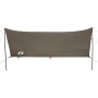 Lona de camping impermeable marrón 438x376x212 cm de , Tiendas de campaña - Ref: Foro24-4009607, Precio: 56,28 €, Descuento: %
