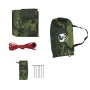 Lona de camping impermeable camuflaje 462x306x211 cm de , Tiendas de campaña - Ref: Foro24-4009611, Precio: 67,54 €, Descuent...