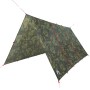 Lona de camping impermeable camuflaje 451x420 cm de , Tiendas de campaña - Ref: Foro24-4009605, Precio: 65,72 €, Descuento: %