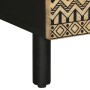 Mesa de centro madera maciza de mango rugosa negro 80x54x40 cm de , Mesas de centro - Ref: Foro24-4018641, Precio: 102,04 €, ...