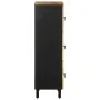 Aparador de madera maciza de mango rugosa 40x33,5x110 cm von , CD- und DVD-Speicher - Ref: Foro24-4018657, Preis: 116,50 €, R...