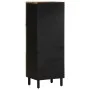Aparador de madera maciza de mango rugosa 40x33,5x110 cm von , CD- und DVD-Speicher - Ref: Foro24-4018657, Preis: 116,50 €, R...