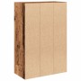 Estantería madera de ingeniería color envejecido 60,5x30x90 cm de , Librerías y estanterías - Ref: Foro24-855970, Precio: 78,...