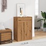 Mueble zapatero madera de ingeniería roble artisan 60x35x84 cm de , Zapateros y organizadores de calzado - Ref: Foro24-855953...