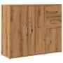 Aparador de madera de ingeniería roble artisan 91x29,5x75 cm de , Aparadores - Ref: Foro24-855907, Precio: 102,83 €, Descuent...