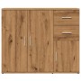 Aparador de madera de ingeniería roble artisan 91x29,5x75 cm de , Aparadores - Ref: Foro24-855907, Precio: 104,45 €, Descuent...
