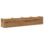 Estante pared CD madera ingeniería roble artisan 100x18x18 cm de , Estantes y estanterías - Ref: Foro24-855951, Precio: 38,47...