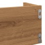 Estante pared CD madera ingeniería roble artisan 100x18x18 cm de , Estantes y estanterías - Ref: Foro24-855951, Precio: 38,47...