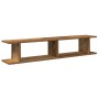 Estantes pared 2 uds madera ingeniería envejecida 105x18x20 cm de , Estantes y estanterías - Ref: Foro24-856602, Precio: 46,7...