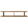 Estantes pared 2 uds madera ingeniería envejecida 105x18x20 cm de , Estantes y estanterías - Ref: Foro24-856602, Precio: 46,7...