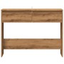 Mesa consola madera ingeniería roble artesanal 100x35x76,5 cm de , Mesas auxiliares - Ref: Foro24-856785, Precio: 75,61 €, De...