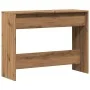 Mesa consola madera ingeniería roble artesanal 100x35x76,5 cm by , Side tables - Ref: Foro24-856785, Price: 74,27 €, Discount: %