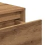 Mesa consola madera ingeniería roble artesanal 100x35x76,5 cm by , Side tables - Ref: Foro24-856785, Price: 74,27 €, Discount: %