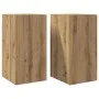 Muebles para TV 2 uds madera roble artisan 30,5x30x60 cm de , Muebles TV - Ref: Foro24-856393, Precio: 61,84 €, Descuento: %