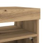 Mueble TV luces LED madera ingeniería roble artisan 80x35x40 cm de , Muebles TV - Ref: Foro24-856358, Precio: 75,31 €, Descue...