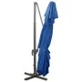 Sombrilla voladiza con doble techo azul celeste 400x300 cm de vidaXL, Sombrillas - Ref: Foro24-312379, Precio: 288,59 €, Desc...
