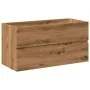 Mueble con lavabo integrado roble artisan de , Tocadores de baño - Ref: Foro24-3328926, Precio: 240,92 €, Descuento: %