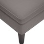 Tumbona con almohada y reposabrazo derecho tela gris taupe de , Divanes - Ref: Foro24-4009768, Precio: 136,79 €, Descuento: %