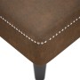 Tumbona con almohada reposabrazo derecho cuero sintético marrón de , Divanes - Ref: Foro24-4009780, Precio: 191,35 €, Descuen...