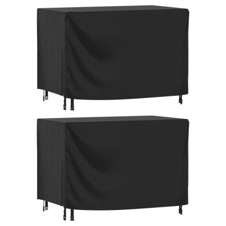 Cubiertas muebles jardín 2 uds impermeable 420D 140x70x90 cm de , Fundas para muebles de jardín - Ref: Foro24-3196427, Precio...