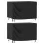 Cubiertas muebles jardín 2 uds impermeable 420D 140x70x90 cm de , Fundas para muebles de jardín - Ref: Foro24-3196427, Precio...