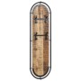 Percheros de pared 4 ganchos 2 uds madera maciza mango rugosa de , Percheros para sombreros y abrigos - Ref: Foro24-4013503, ...